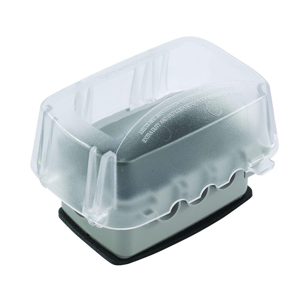 Extra-Duty Plastic In-Use Weatherproof Cover, Si