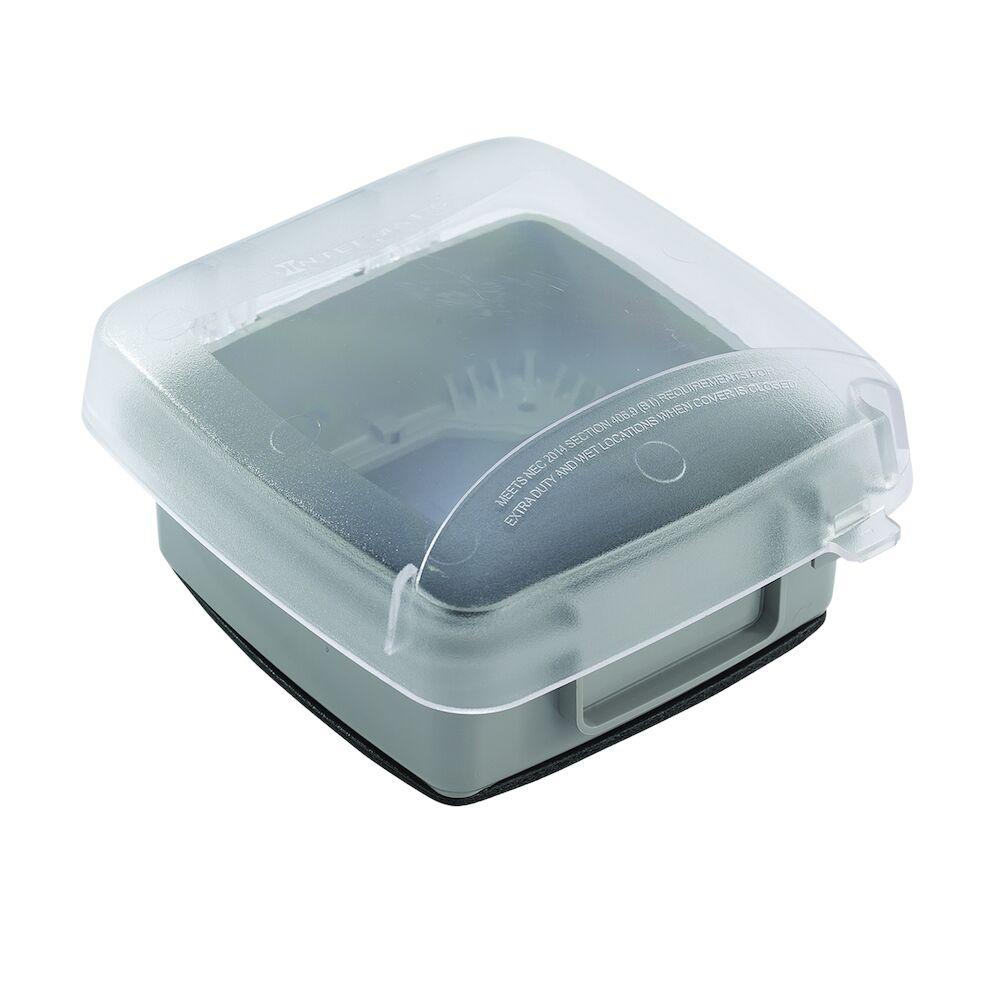 Extra-Duty Plastic In-Use Weatherproof Cover, Do