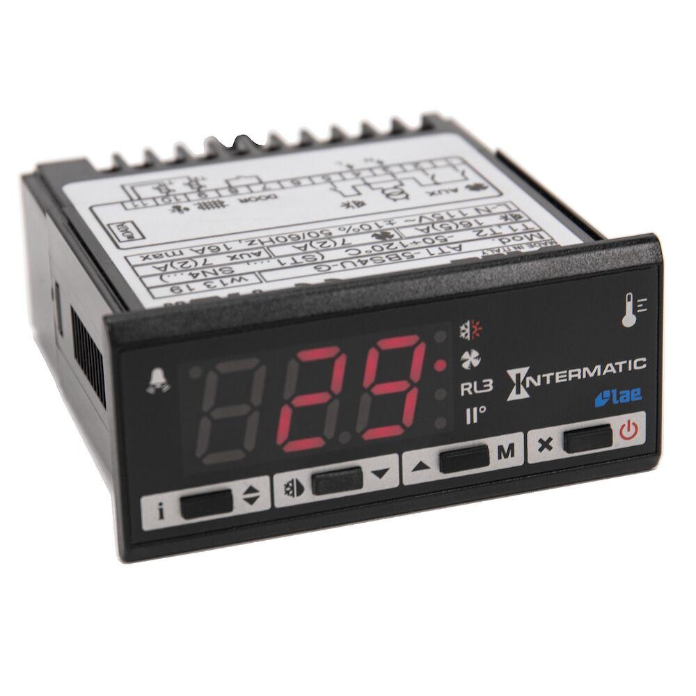 Refrigeration Controller, 2 NTC/PTC Sensors, 1 D