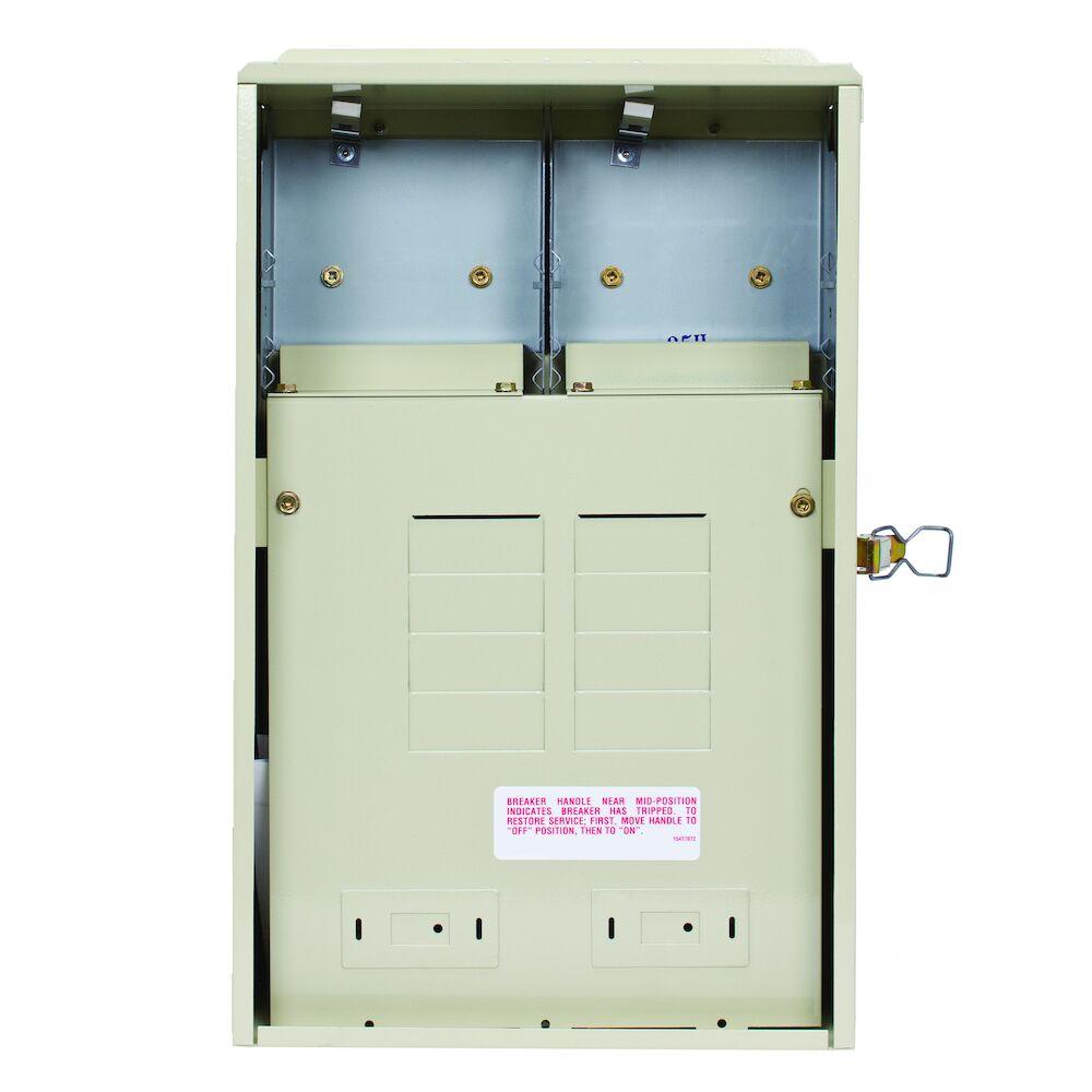 80 A Load Center with 300 W Transformer