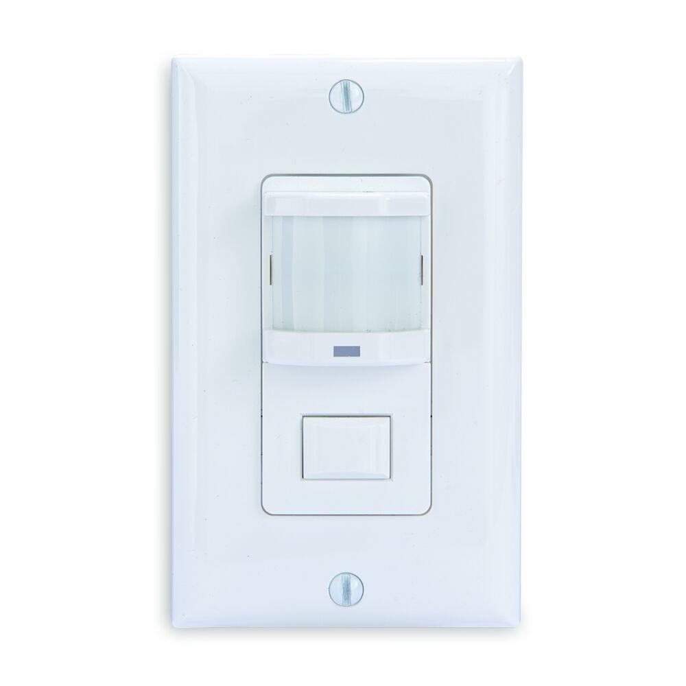 Residential In-Wall Push Button PIR Occupancy Se
