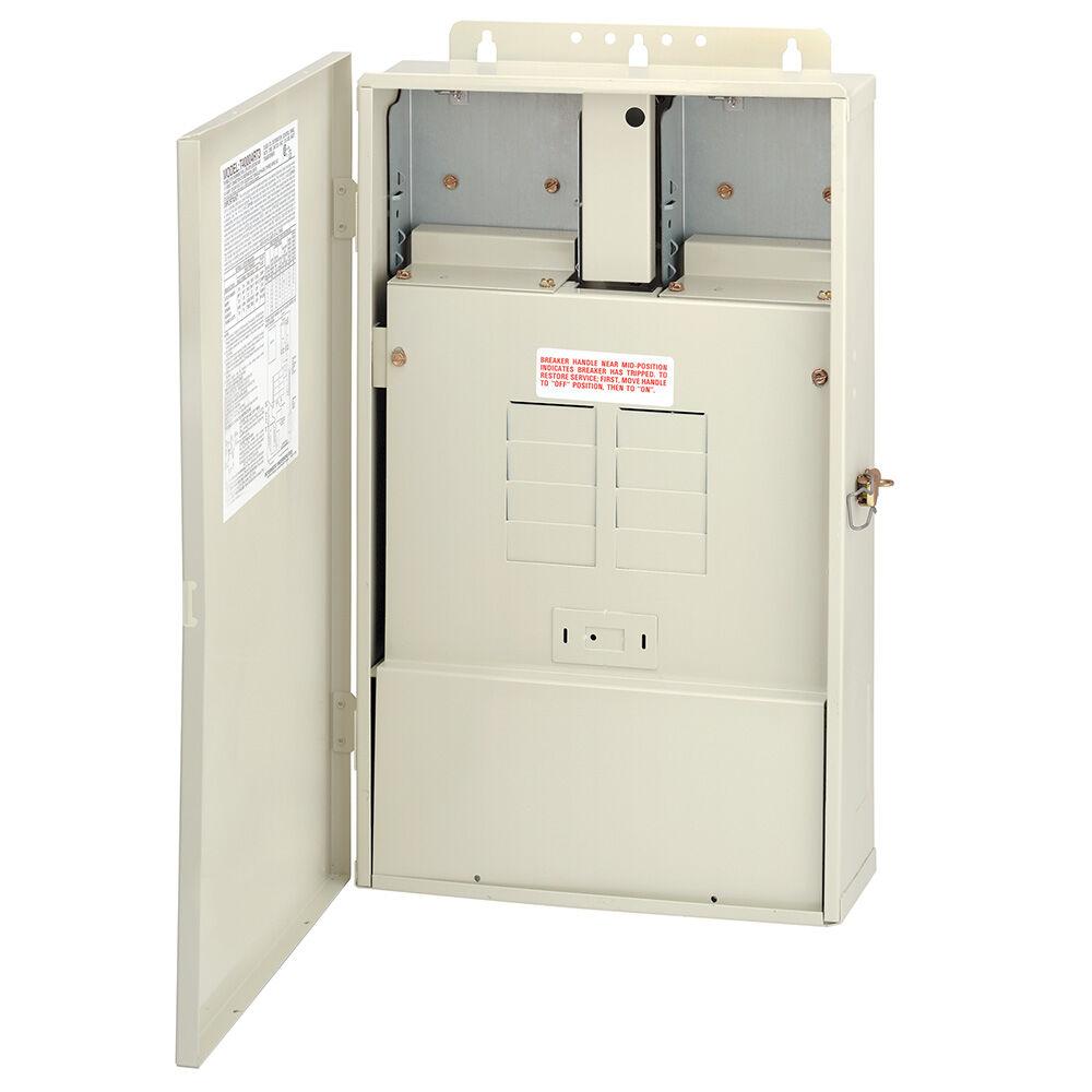 100 A Load Center Only with 300 W Transformer, 8