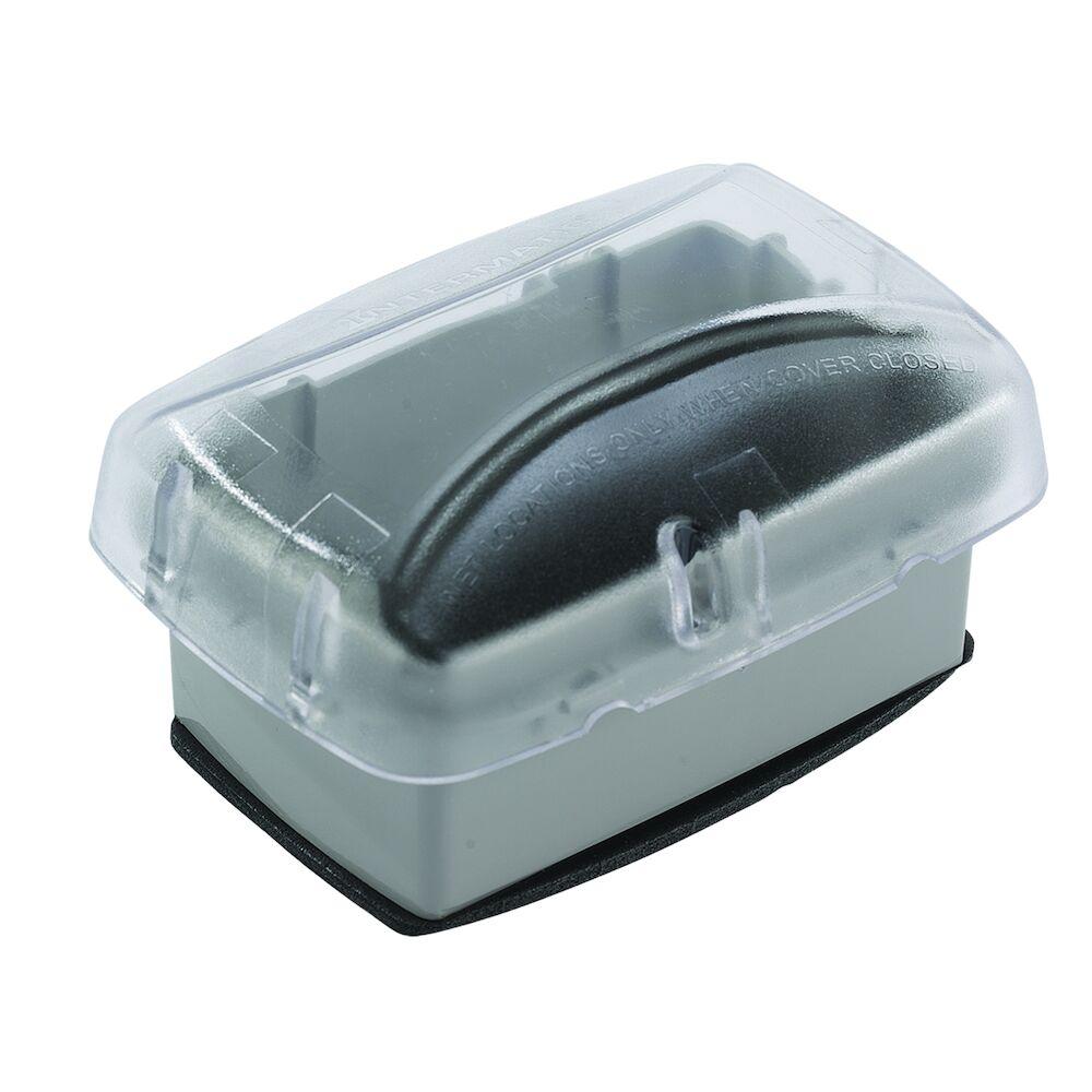 Plastic In-Use Weatherproof Cover, Single-Gang,