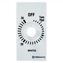 Intermatic FD30MPW - Plate for 30-Min without HOLD, White (FD30MWC, F