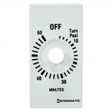 Intermatic FD60MPW - Plate for 60-Min without HOLD, White (FD460MW, F