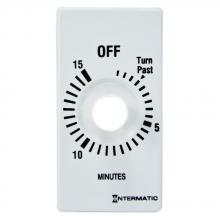 Intermatic FD15MPW - Plate for 15-Min without HOLD, White (FD15MWC)