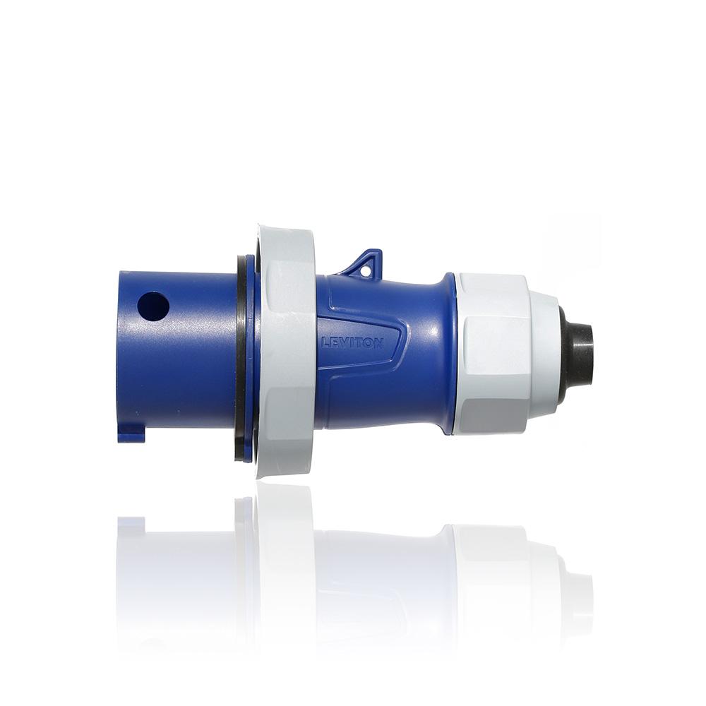 30 Amp Pin & Sleeve Plug, NSF-BLUE