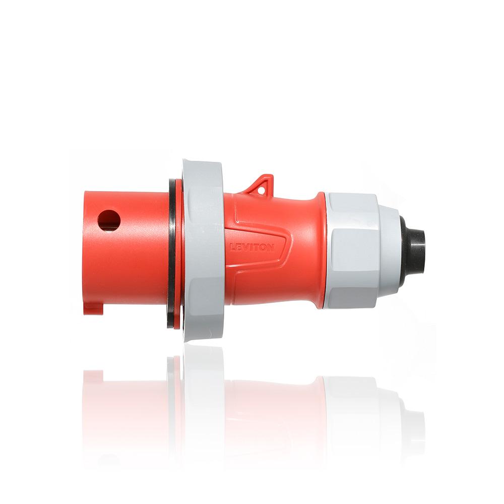30 Amp Pin & Sleeve Plug, NSF-RED