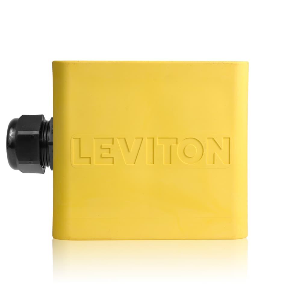 2 GANG  OUTLET BOX YELLOW