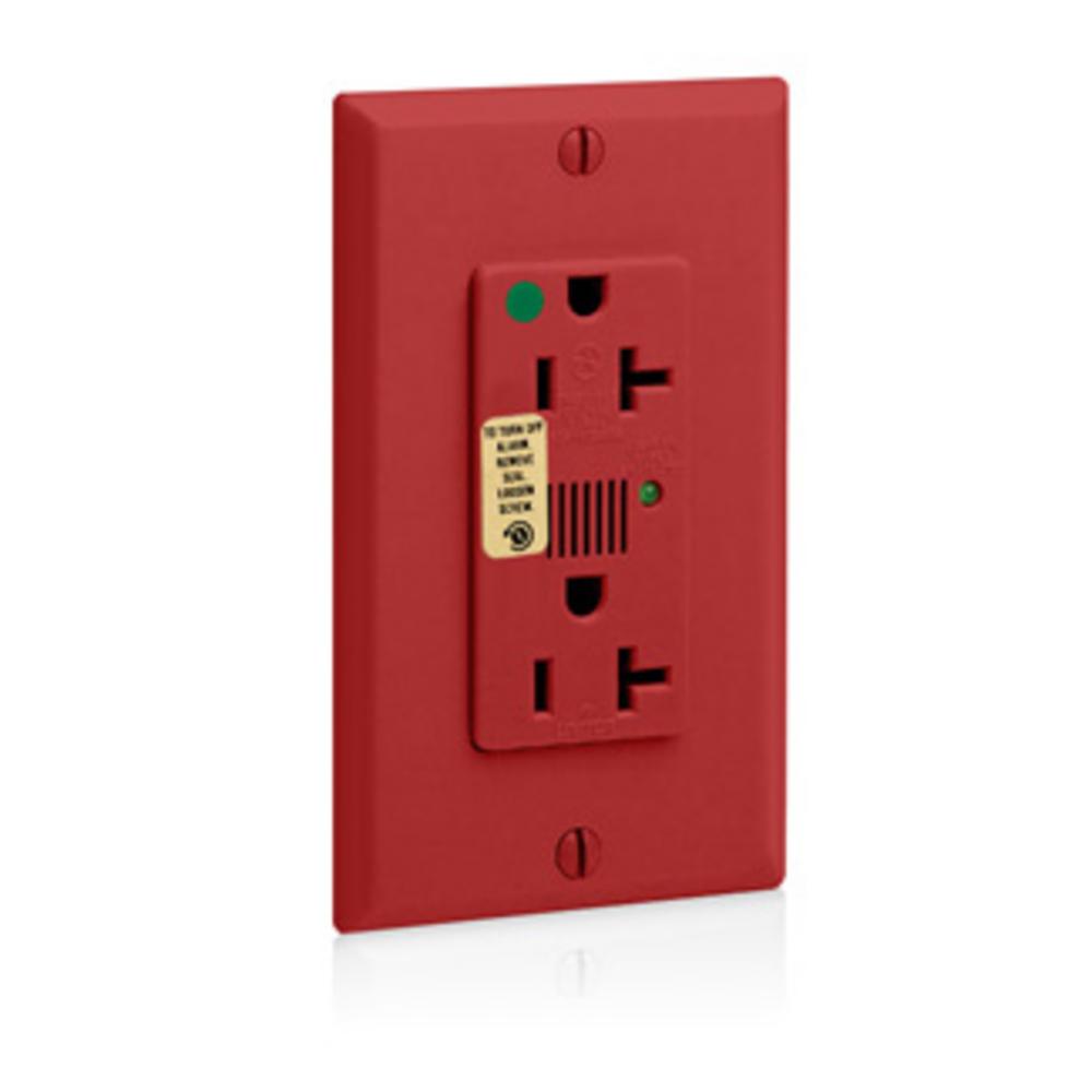 HG SURGE RECEPTACLE WITH ALARM AND LED