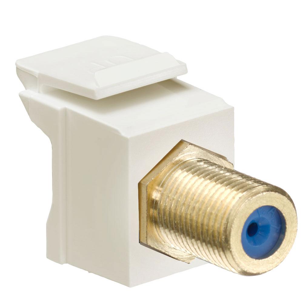 COUPLER F-CONNECTOR GOLD PLATED LA