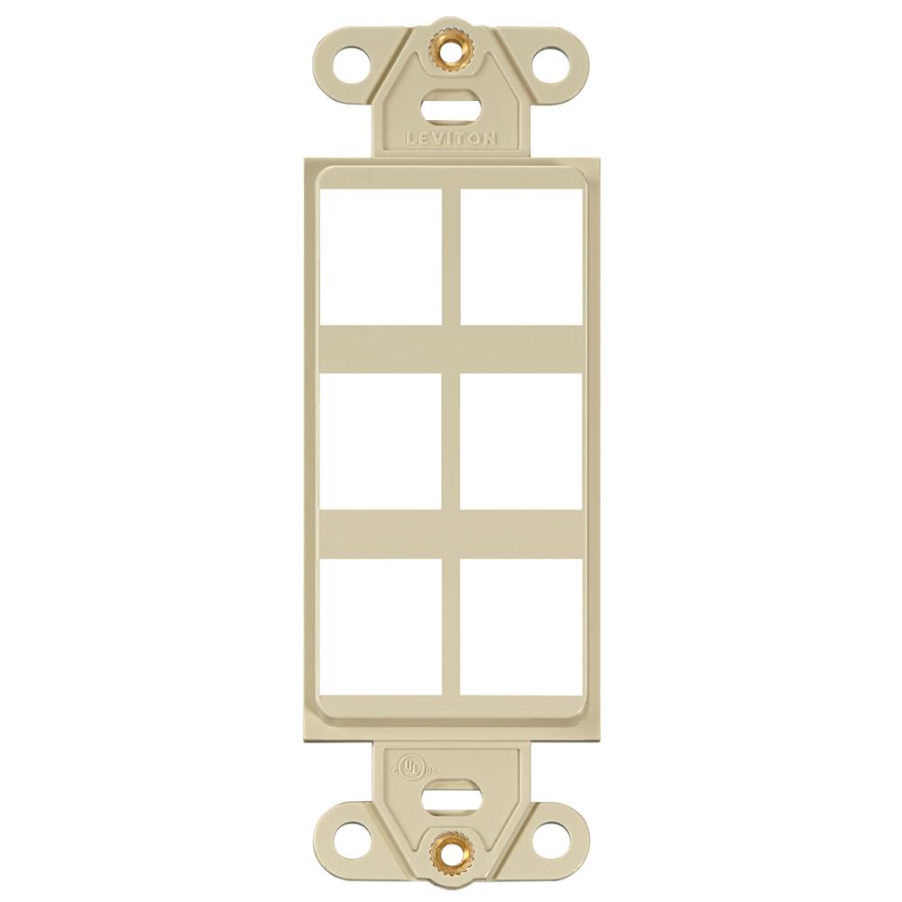 6-PORT QUICKPORT DEC  INSRT  IVORY