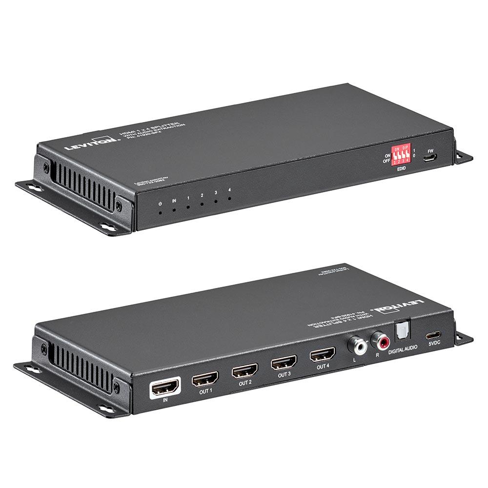 HDMI 1X4 SPLITTER 4K-60 EDID HDCP 2.2