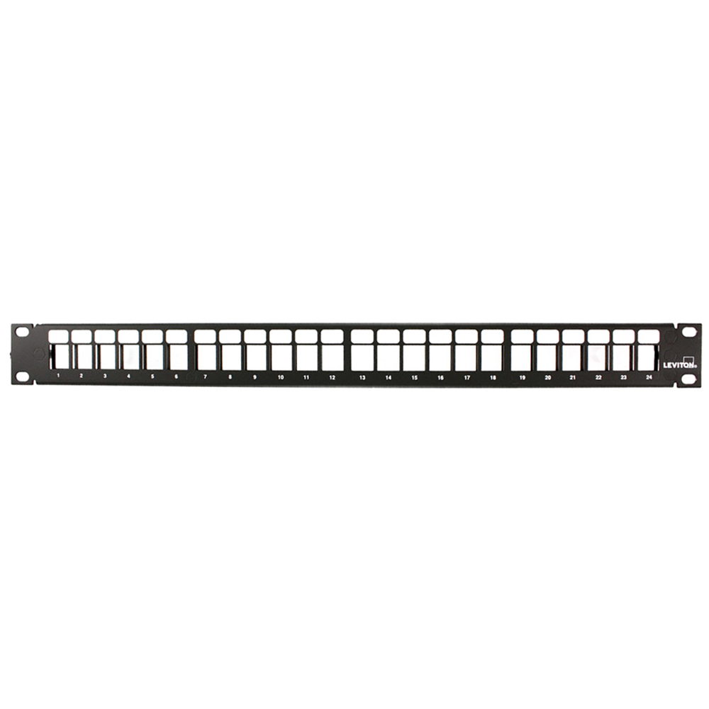 24P 1U FLAT QUICKPORT PATCH PANEL