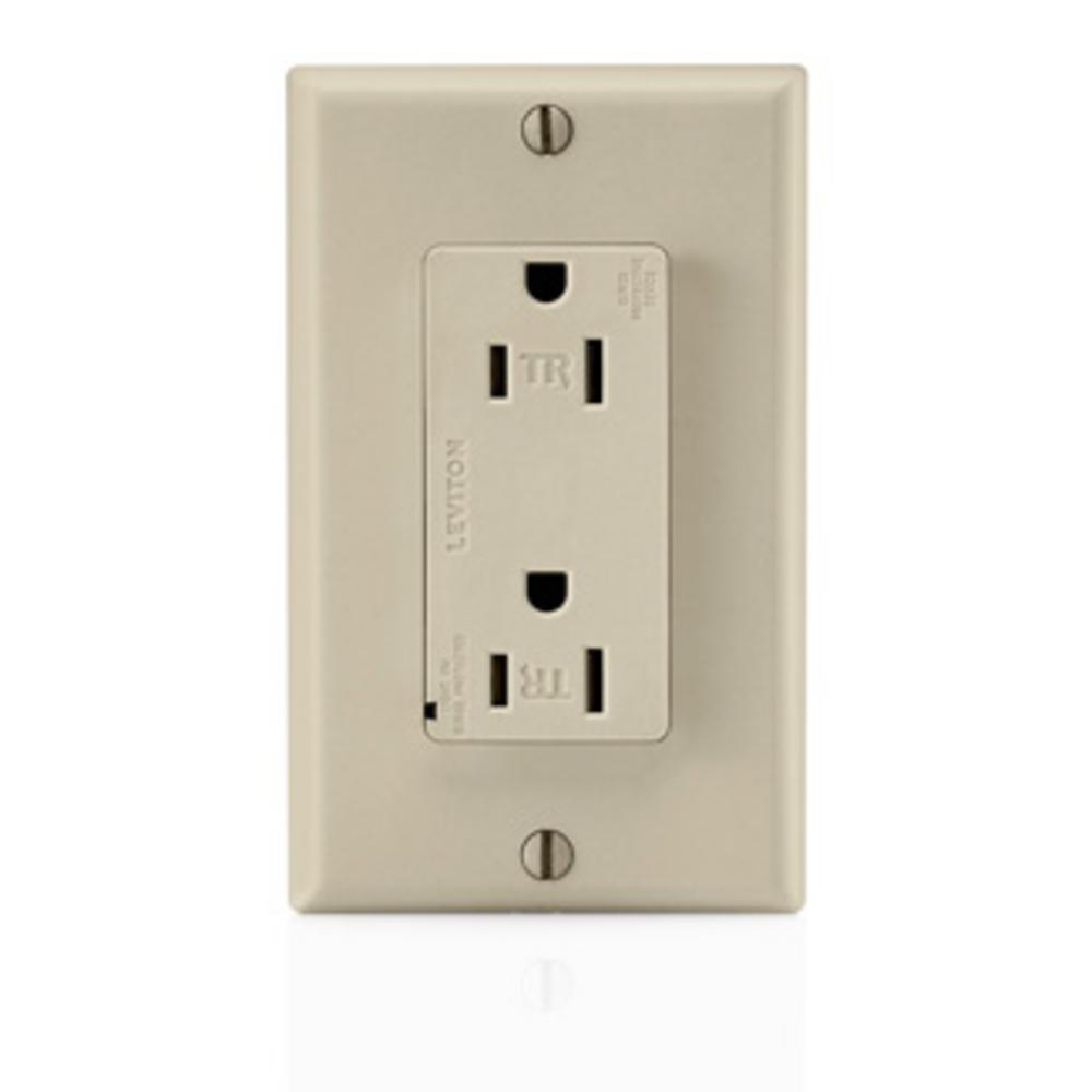 5-15R SURGE RECEPTACLE TR IVORY