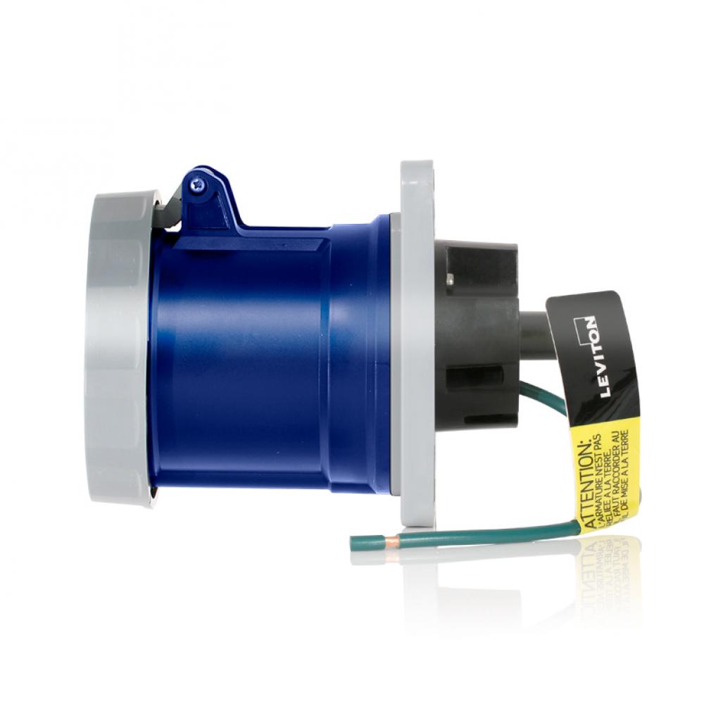 60 AMP PIN & SLEEVE RECEPTACLE-BLUE