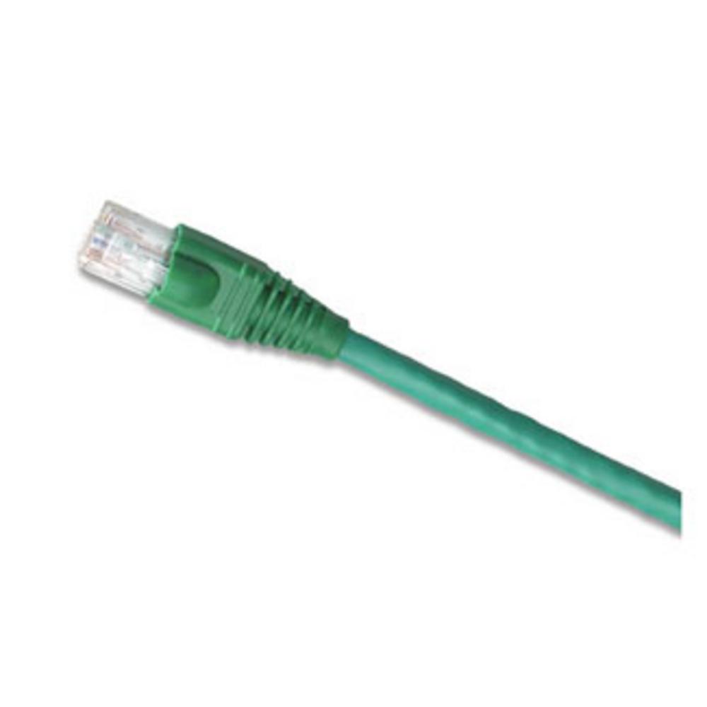 PCORD CAT 6A RUBBER BOOT 20 FT GN