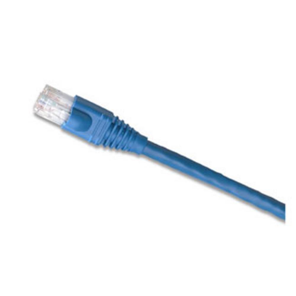 PCORD CAT 6A RUBBER BOOT 15 FT BU