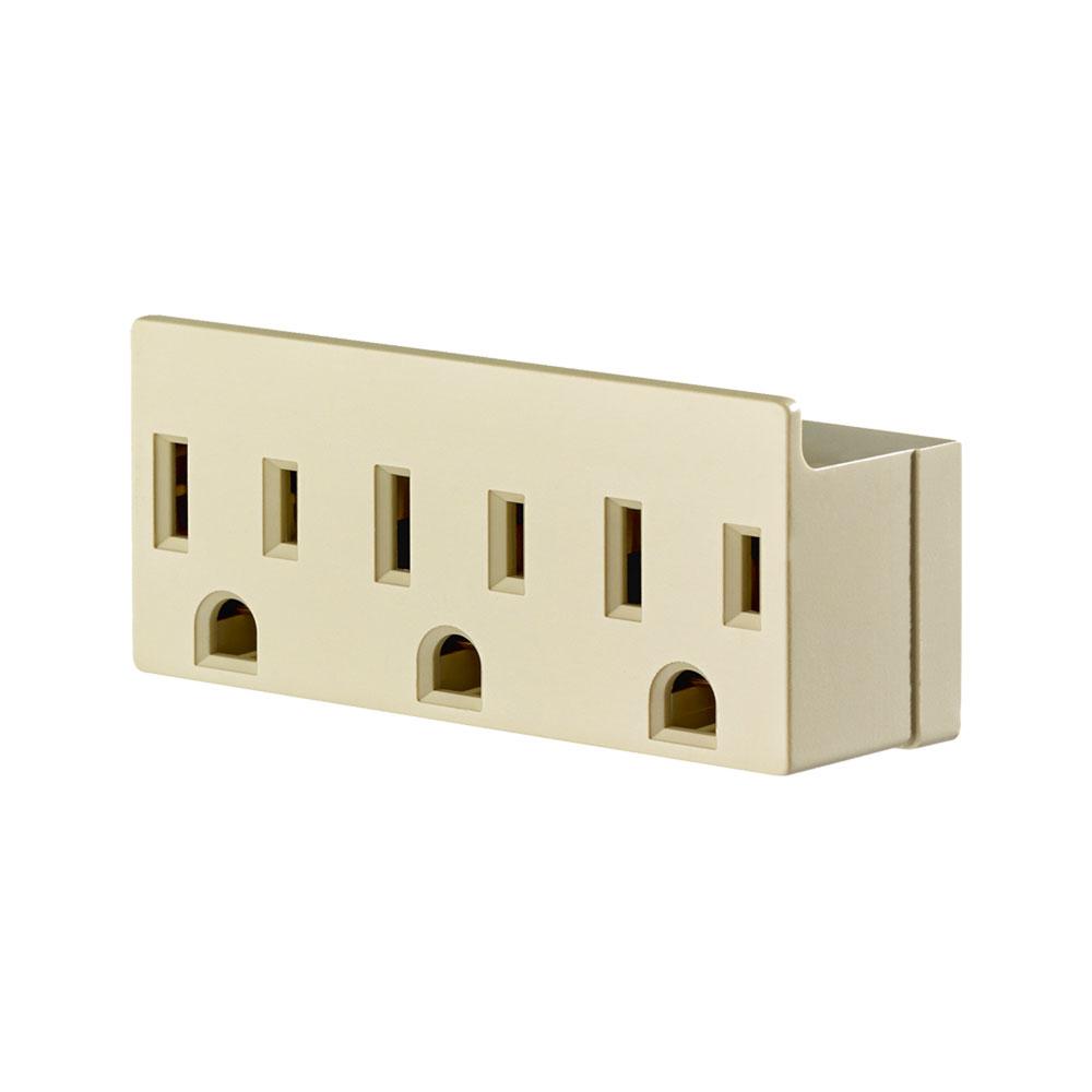 TRIPLE OUTLET ADAPTER.