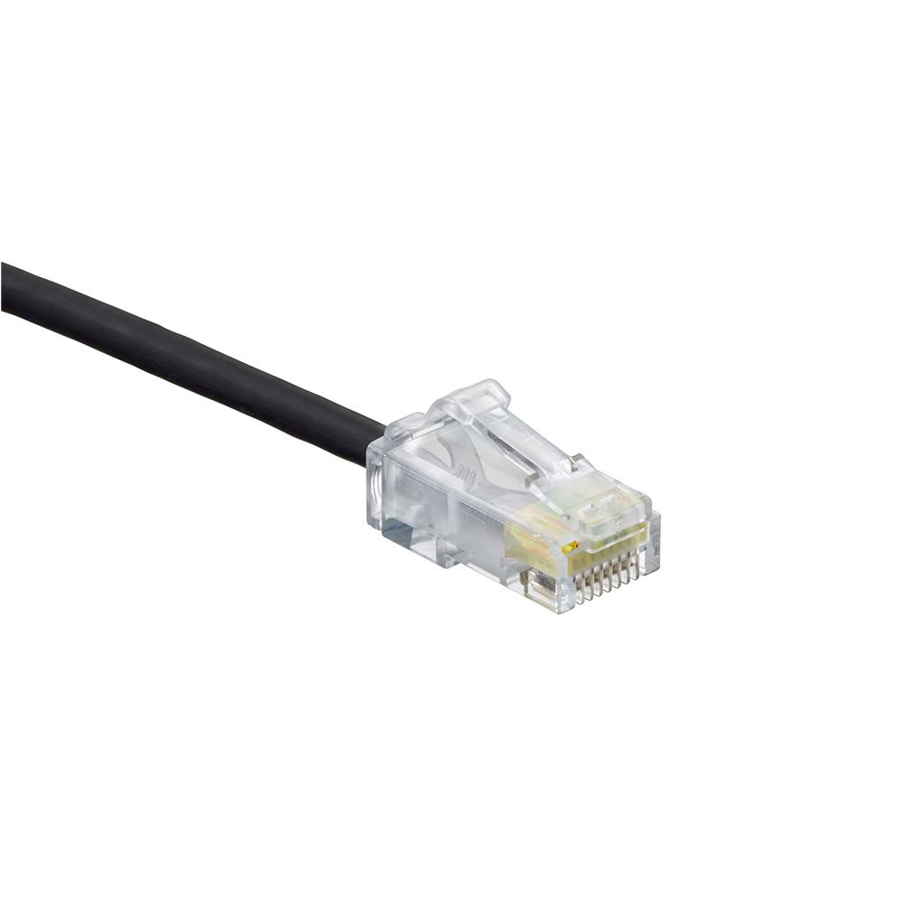 PCORD CAT 6 HIGH-FLEX CM/LSZH 3 FT BK