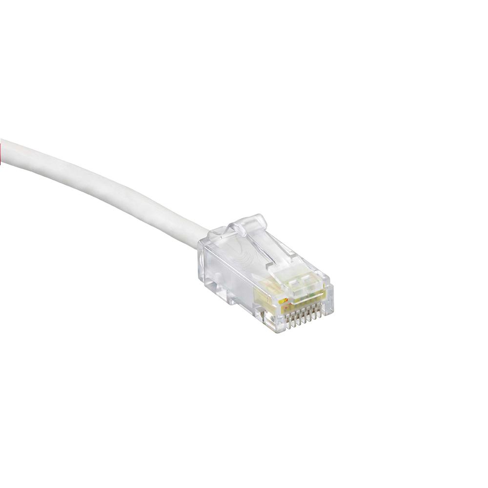 PCORD CAT 6 HIGH-FLEX CM/LSZH 1 FT WH