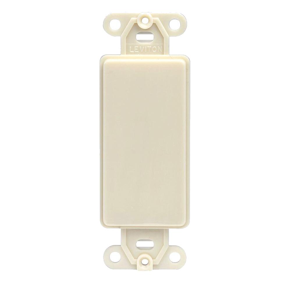 IV DECORA BLANK ADAPTER PLASTIC