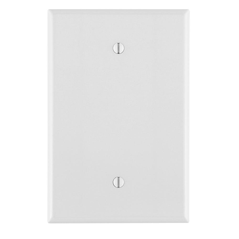 1G JUMBO BLANK BX MOUNT WALLPLT, WH