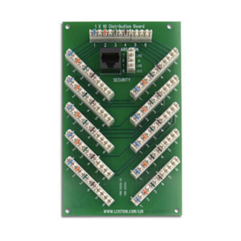 1X10 6-LINE TEL SECURITY EXPANSION BOARD