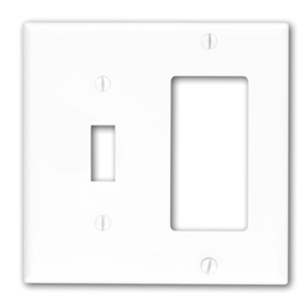 2 GANG WALLPLATE TGL-DECORA RED