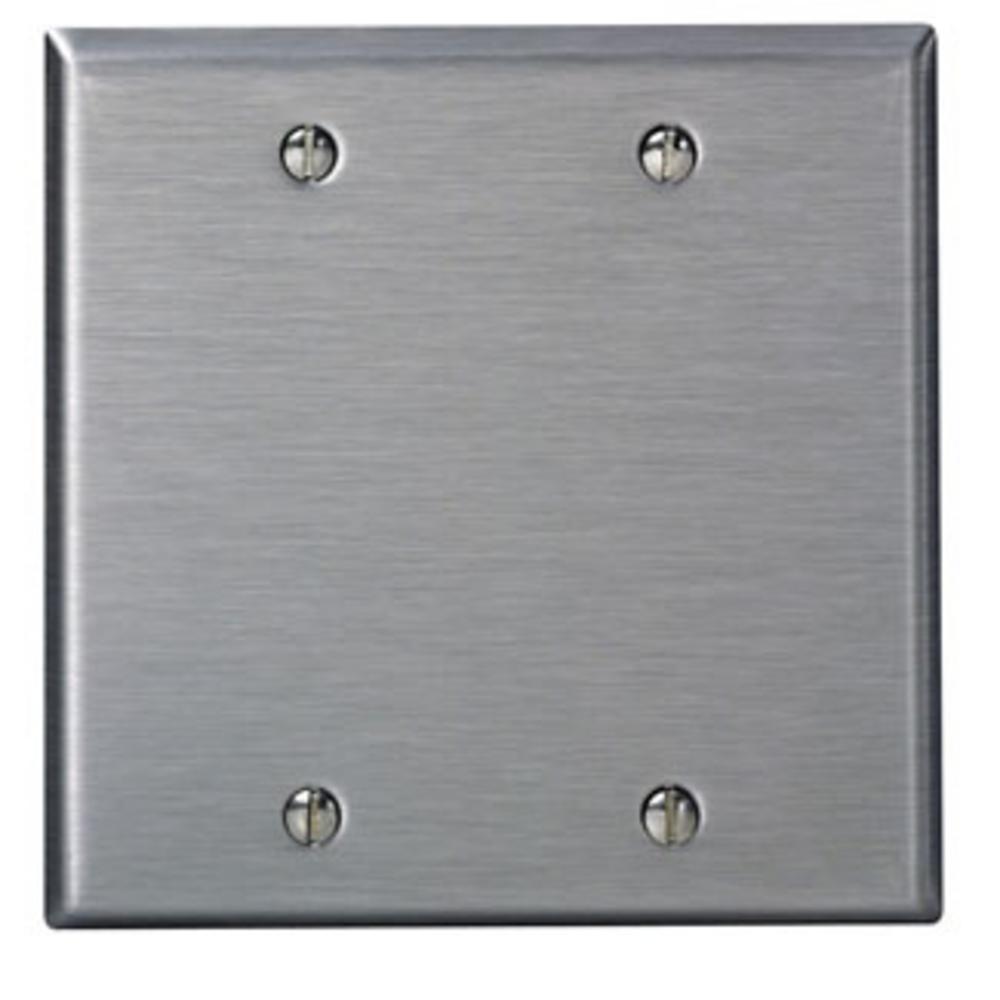 2G SS WALLPLATE SATIN 430 BLANK