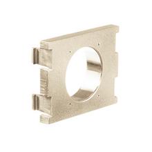 Leviton 41297-2PT - MOS PASSTHROUGH 1.5U MODULE LIGHT ALMOND