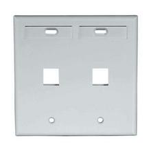 Leviton 42080-2GP - 2PORT DG QP WP W/ ID GY