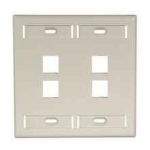 Leviton 42080-4IP - 4PORT DG QP WP W/ ID IV