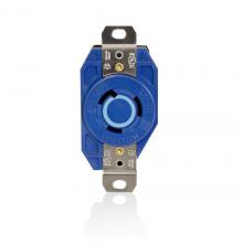 Leviton 2320-BU - L6-20 BLUE SINGL RECEP