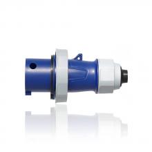 Leviton 330P6WLEVA - 30 Amp Pin & Sleeve Plug, NSF-BLUE