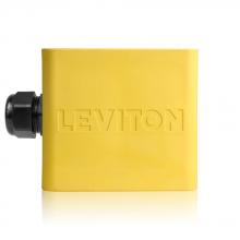 Leviton 3200-2Y - 2 GANG  OUTLET BOX YELLOW