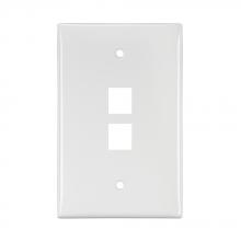 Leviton 41091-2WN - WP 2PORT SG MID WH