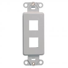 Leviton 41642-GY - INS DEC 2 PORT GY