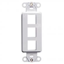 Leviton 41643-GY - INS DEC 3 PORT GY