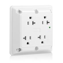 Leviton 5490-W - TVSS 4 IN 1 20ACOM WH