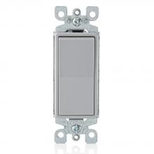 Leviton 5601-2GY - 15A 120 277V SP DEC SW GRAY.