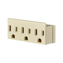 Leviton 697-I - TRIPLE OUTLET ADAPTER.