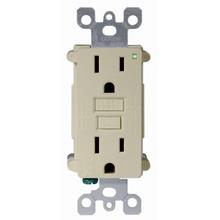 Leviton 7599-HGE - 5-15R GFCI HOSPITAL GRADE BLACK