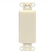 Leviton 80414-I - IV DECORA BLANK ADAPTER PLASTIC