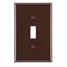 Leviton 80501 - 1 GANG TGLE WPLT MIDWAY BROWN