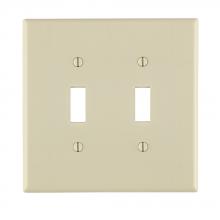 Leviton 80509-T - 2 GANG TGLE WLPLT MIDWAY LA