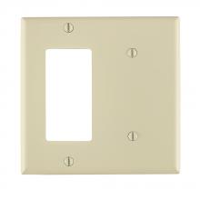 Leviton 80708-T - STANDARD WALLPLATE DECORA-BLANK LT ALM