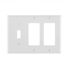 Leviton 80731-W - 1TGL/2DECORA NYL WP