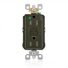 Leviton AGTR1-HG - 15A HG AFCI GFCI RCPTL BRN