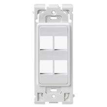 Leviton REA00-WW - RENU DEC ADPT RING WHITE ON WHITE